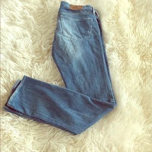 Madewell  “Rail Straight” Jeans Sz 27x 34